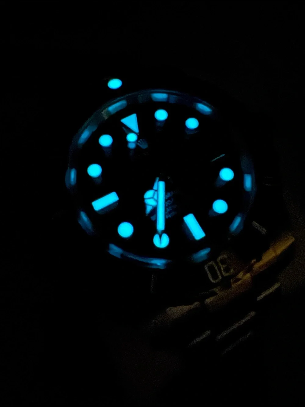 Luminescent Watch - Blue Glow